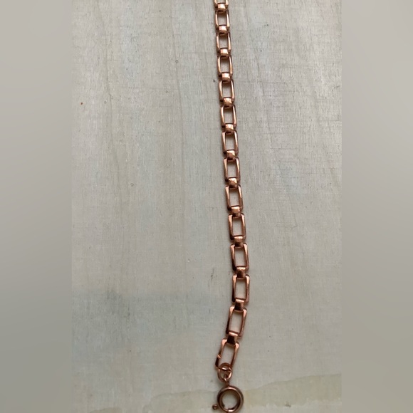 New vintage fancy SOLID COPPER bracelet - Picture 6 of 11